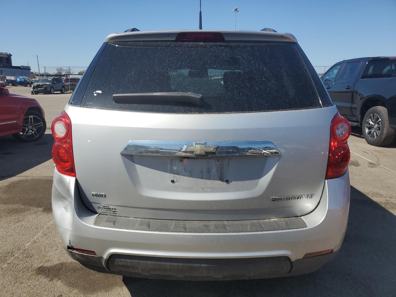 2011 Chevrolet Equinox VIN 2CNFLEECXB6453856 Copart auction photo, rear end / side damage thumbnail 6