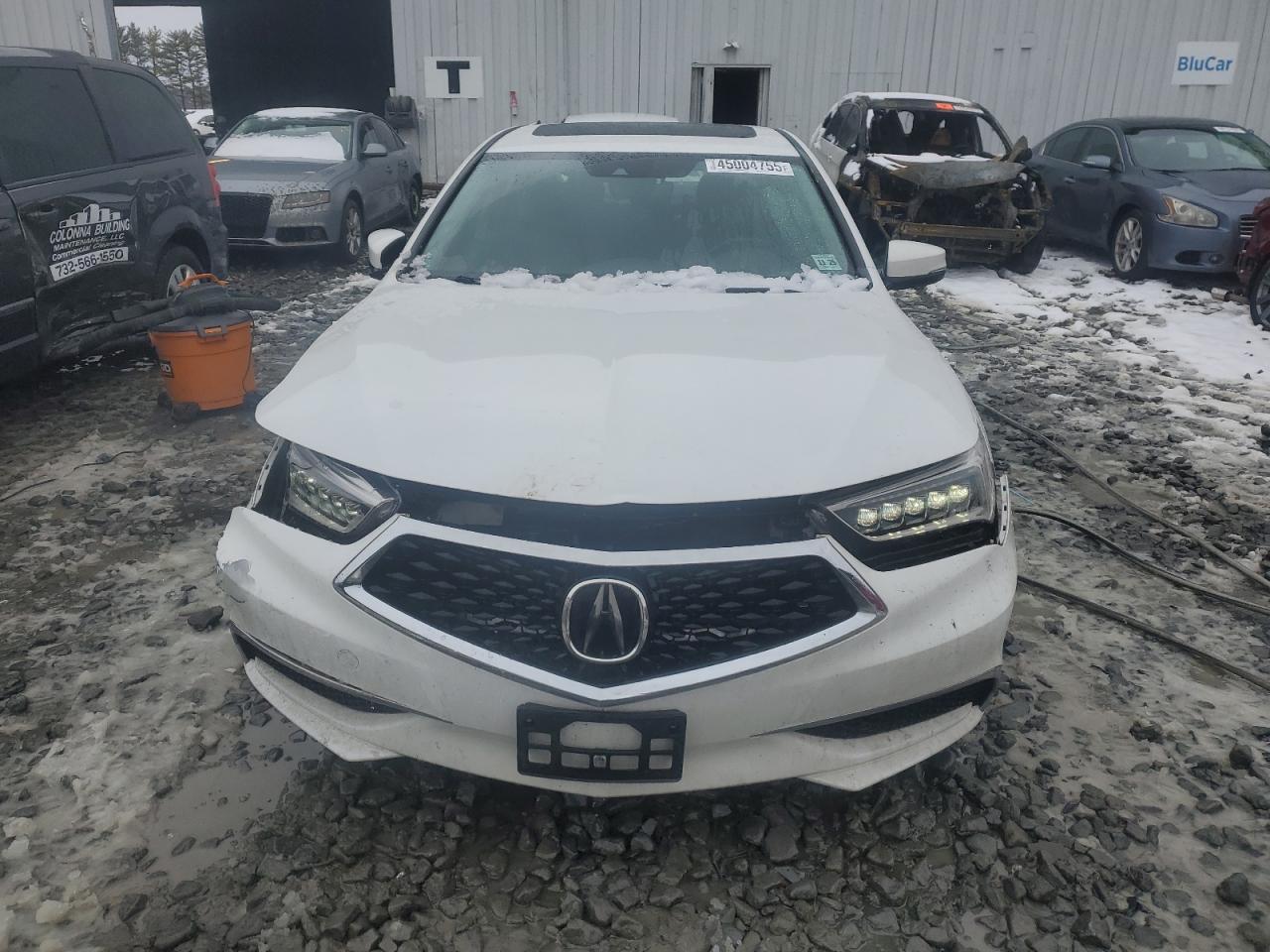 2020 Acura TLX VIN 19UUB1F30LA015228 Copart auction photo, front end damage thumbnail 5