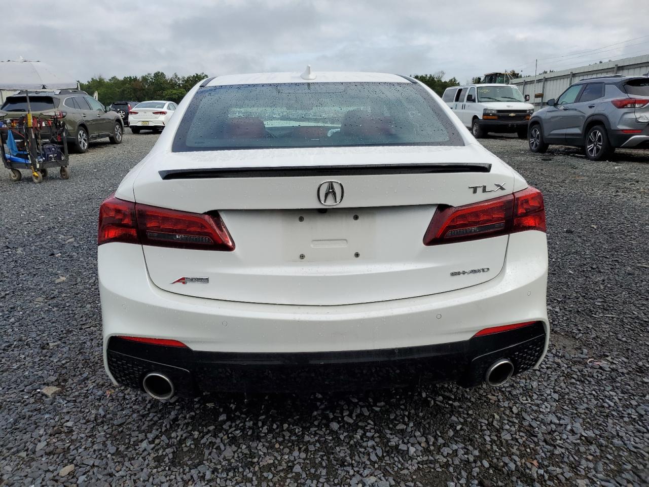 2019 Acura TLX VIN 19UUB3F66KA002178 Copart auction photo, front end damage thumbnail 6
