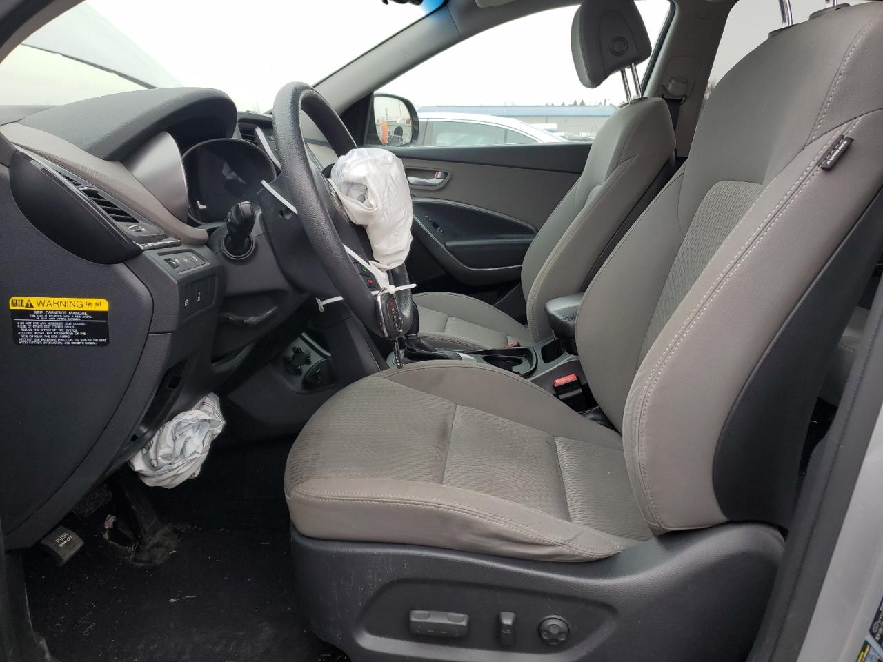 2016 Hyundai Santa Fe VIN KM8SMDHF7GU161683 Copart auction photo, front end damage thumbnail 7