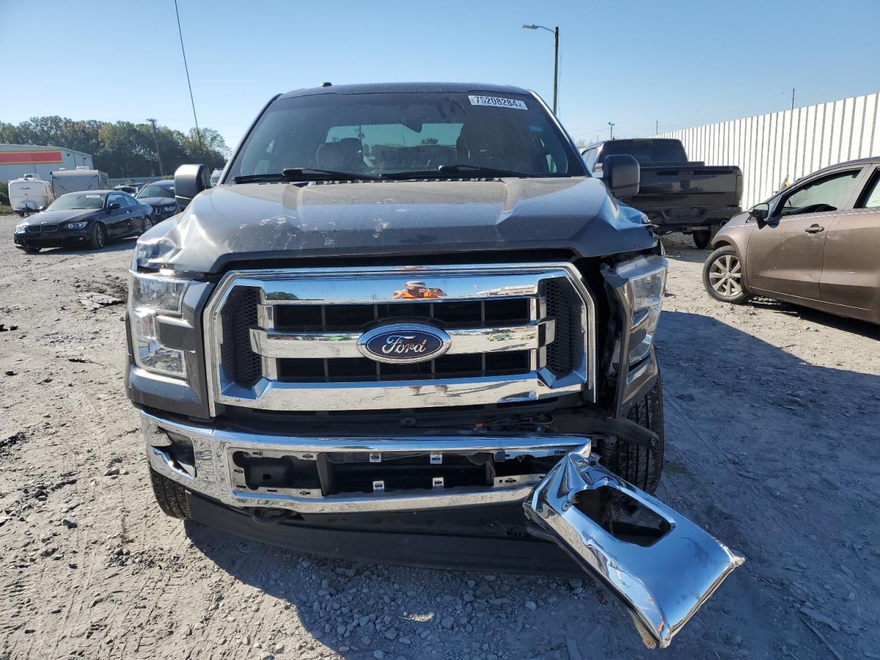 2017 Ford F-150 VIN 1FTEW1EG1HFB82378 Copart auction photo, front end damage thumbnail 5