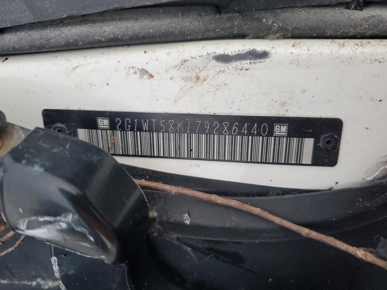 2007 Chevrolet Impala VIN 2G1WT58K179286440 Copart auction photo, all over damage thumbnail 14