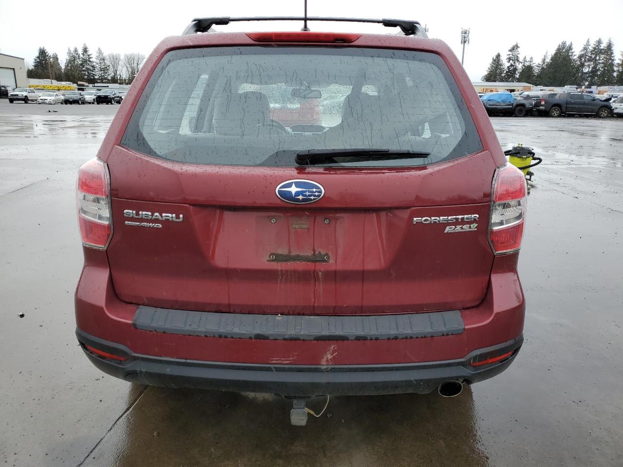 2015 Subaru Forester VIN JF2SJABC9FH824786 Copart auction photo, front end damage thumbnail 6