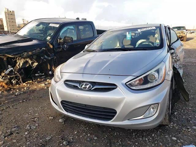 2014 Hyundai Accent VIN KMHCU4AE8EU729295 Copart auction photo, all over damage thumbnail 10