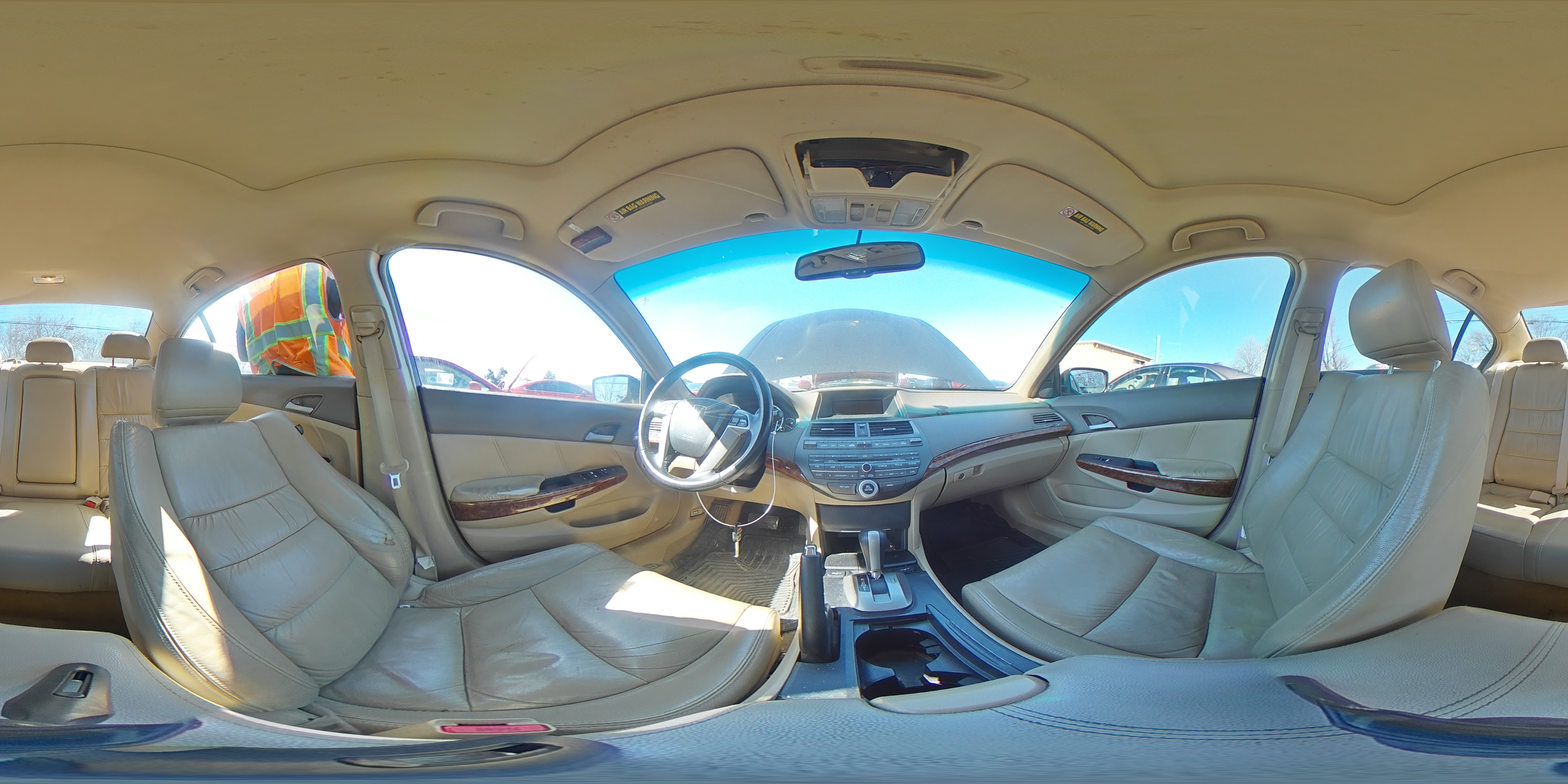 2009 Honda Accord VIN 1HGCP36879A006863 Copart auction photo, front end / undercarriage damage thumbnail 12