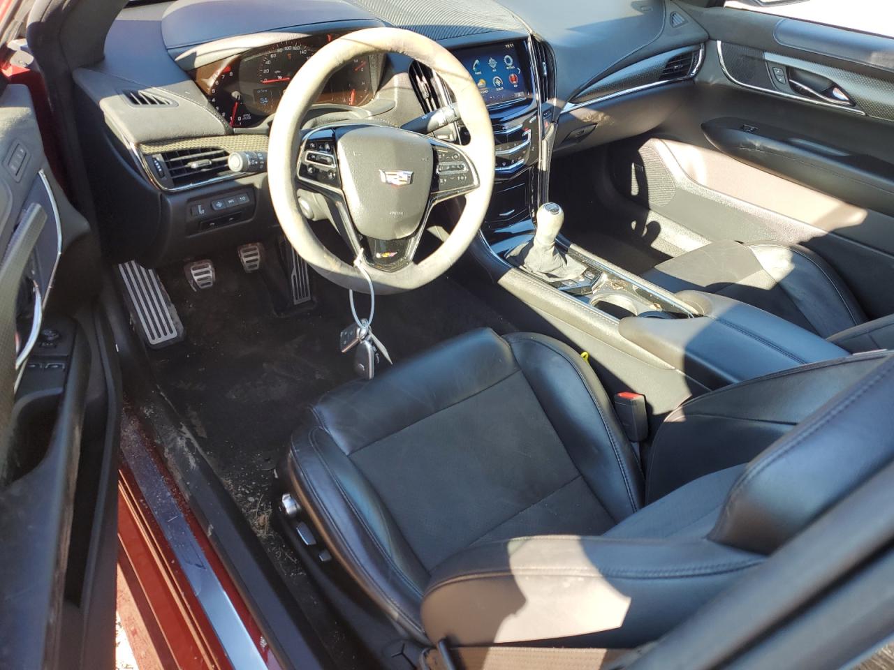 2016 Cadillac ATS VIN 1G6AN1RY8G0100588 Copart auction photo, front end / minor dent/scratches damage thumbnail 8