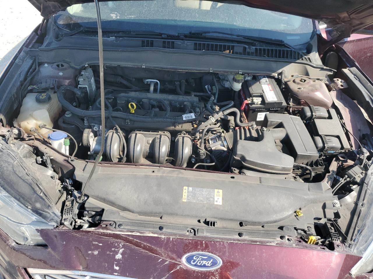 2017 Ford Fusion VIN 3FA6P0G79HR221199 Copart auction photo, front end damage thumbnail 12