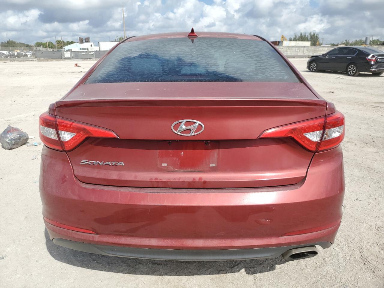 2016 Hyundai Sonata VIN 5NPE24AF1GH415013 Copart auction photo, front end / minor dent/scratches damage thumbnail 6