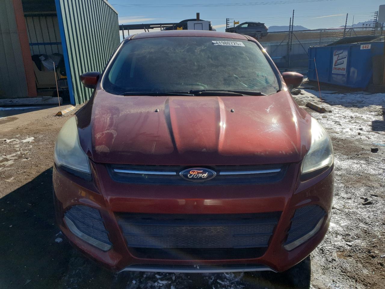 2014 Ford Escape VIN 1FMCU0GX7EUD26040 Copart auction photo, hail damage thumbnail 5