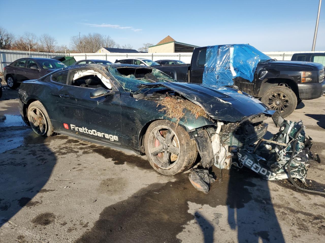 2019 Ford Mustang VIN 1FA6P8K04K5501132 Copart auction photo, all over damage thumbnail 4