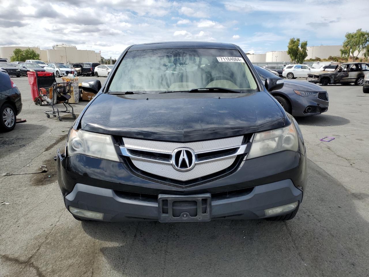 2009 Acura MDX VIN 2HNYD28649H534228 Copart auction photo, side damage thumbnail 5