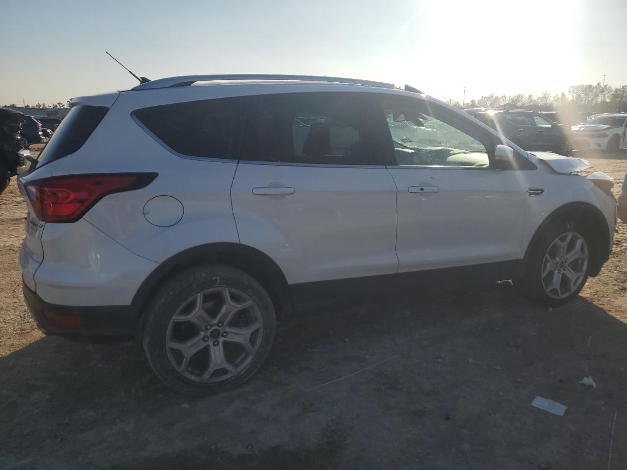 2019 Ford Escape VIN 1FMCU0J96KUB83054 Copart auction photo, all over damage thumbnail 3