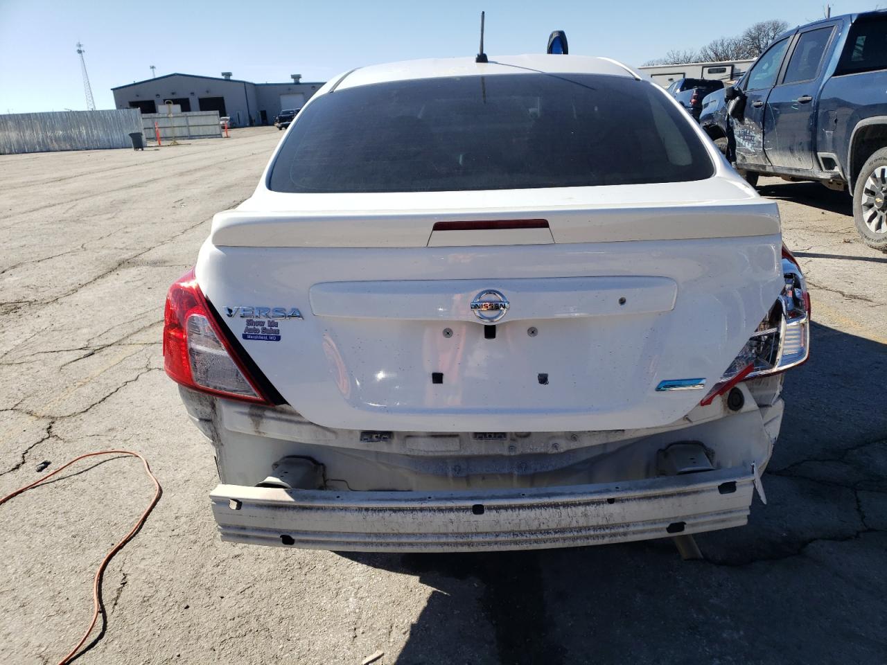 2015 Nissan Versa VIN 3N1CN7AP6FL946850 Copart auction photo, rear end / hail damage thumbnail 6