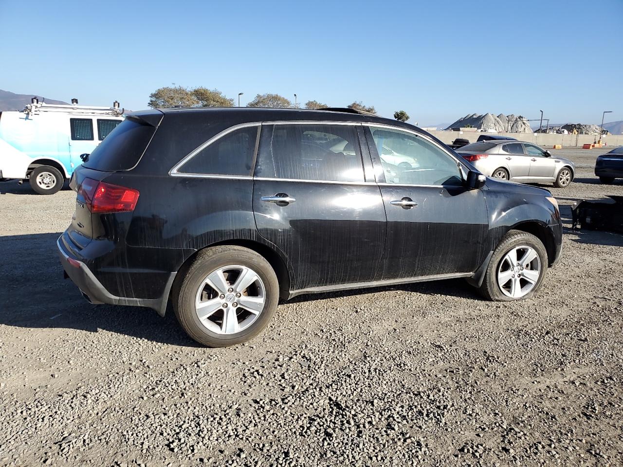 2011 Acura MDX VIN 2HNYD2H27BH502974 Copart auction photo, minor dent/scratches damage thumbnail 3