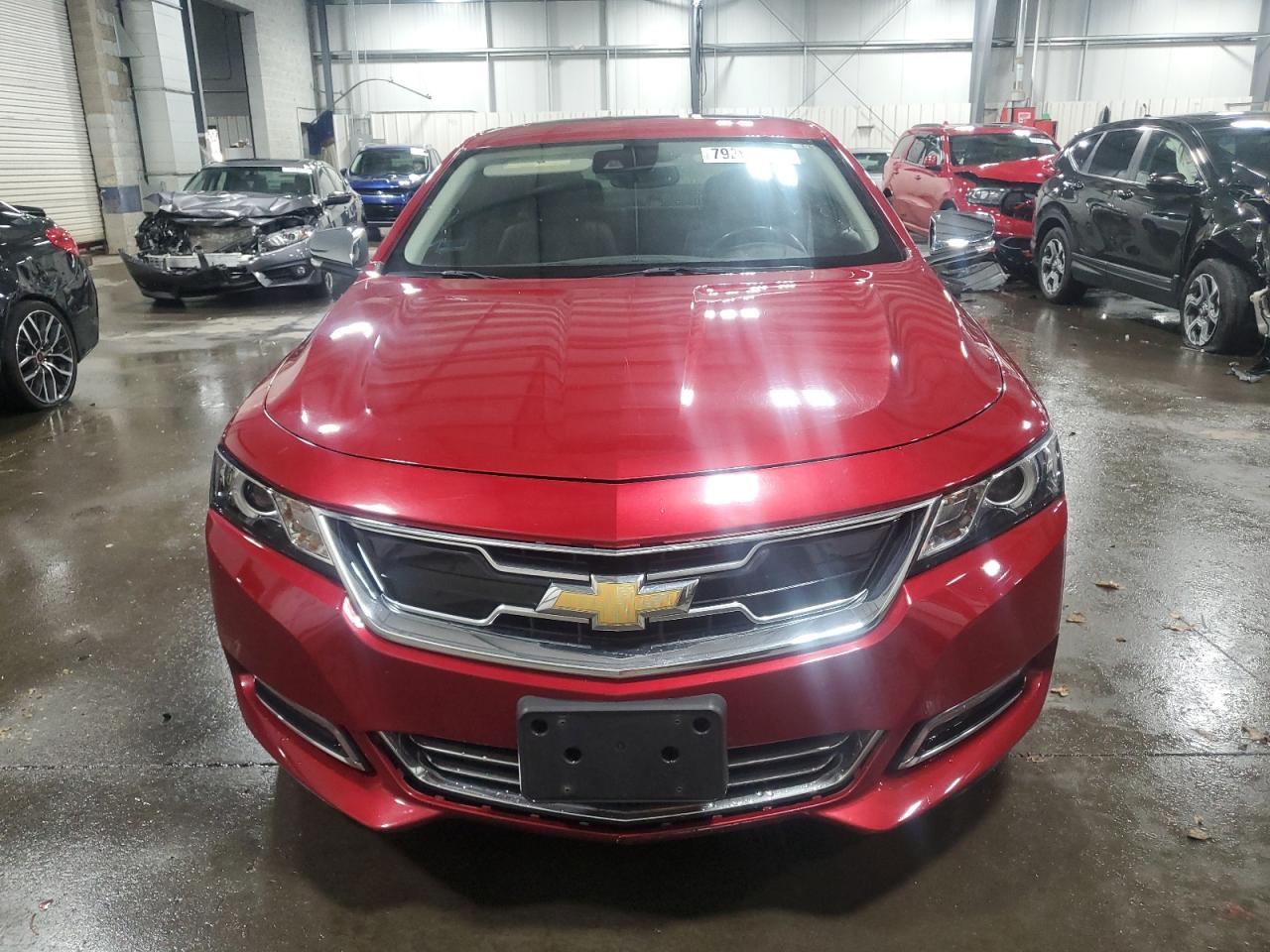 2015 Chevrolet Impala VIN 2G1165S33F9146021 Copart auction photo, rear end / side damage thumbnail 5