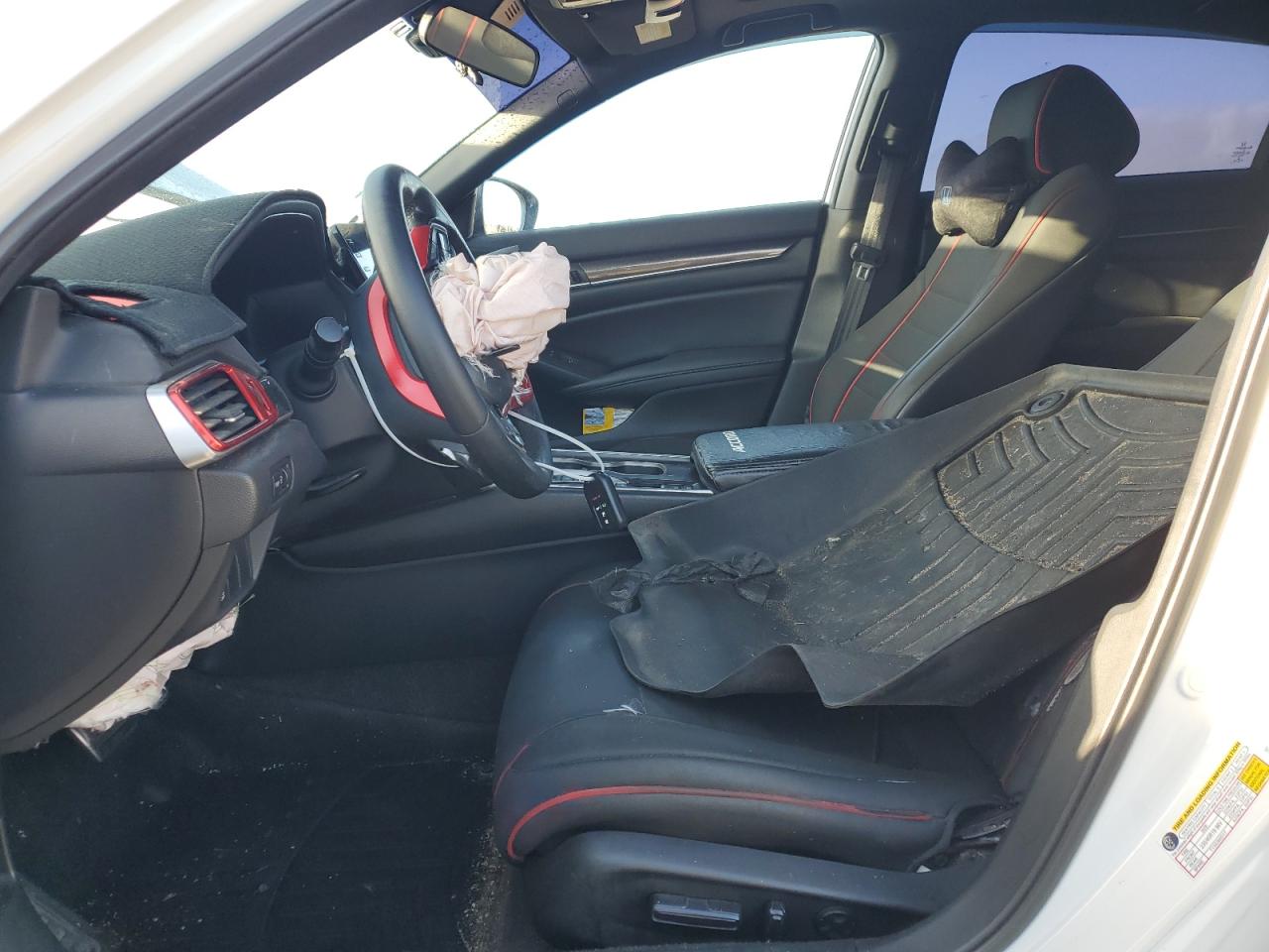 2019 Honda Accord VIN 1HGCV2F30KA036278 Copart auction photo, front end / side damage thumbnail 7