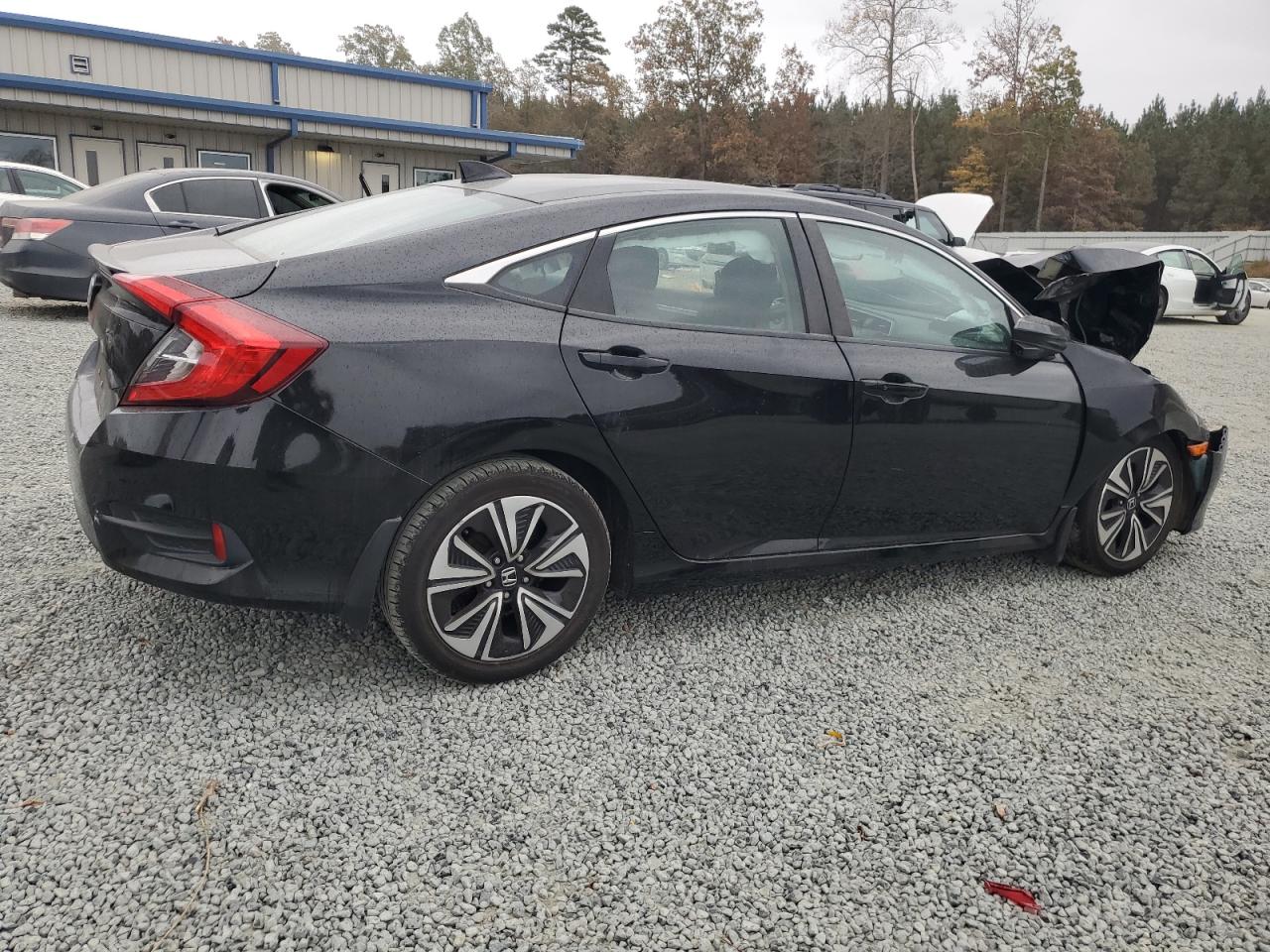 2017 Honda Civic VIN 2HGFC1F31HH654846 Copart auction photo, front end damage thumbnail 3