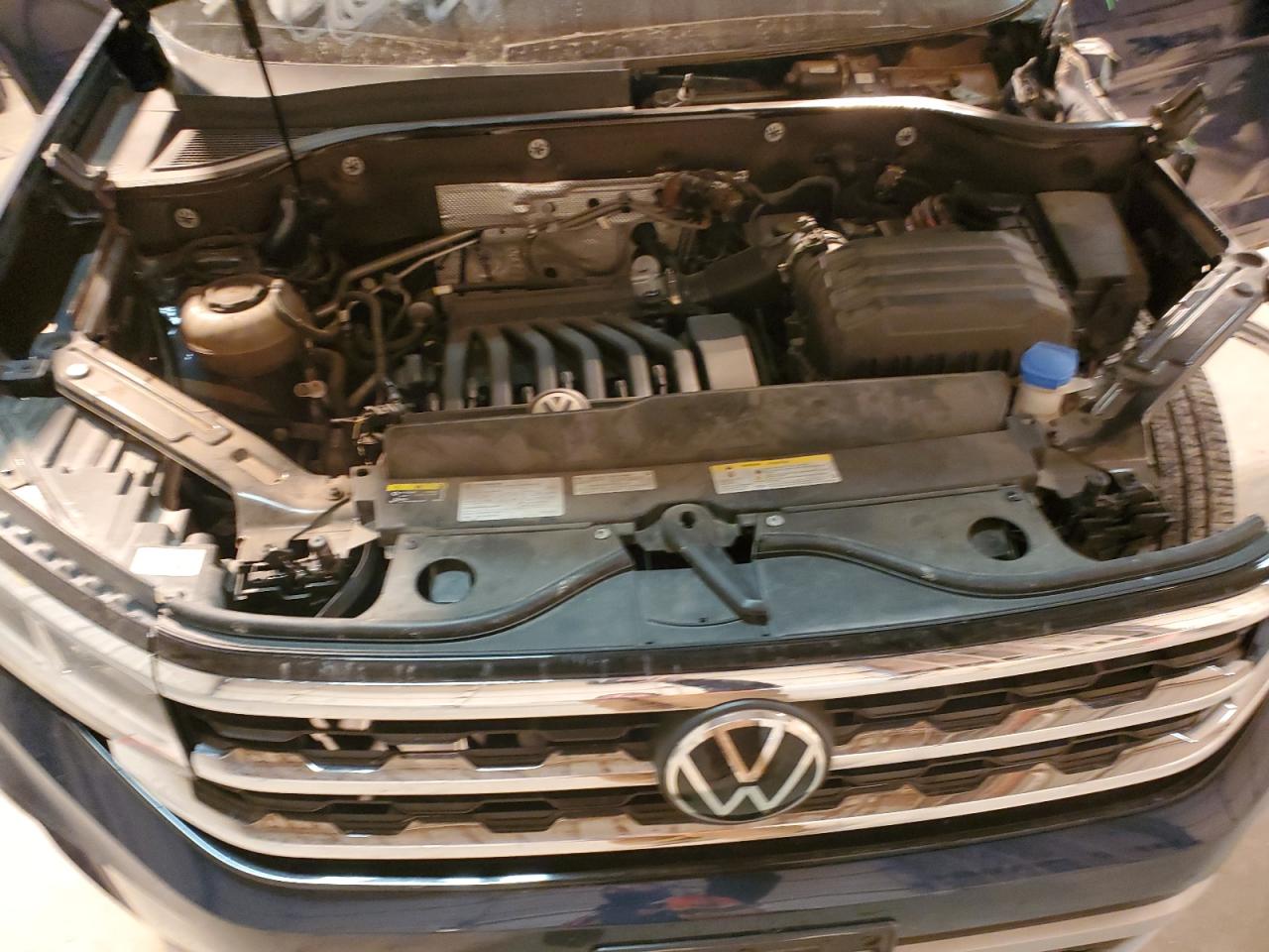 2021 Volkswagen Atlas VIN 1V2ER2CA4MC553118 Copart auction photo, side / hail damage thumbnail 12