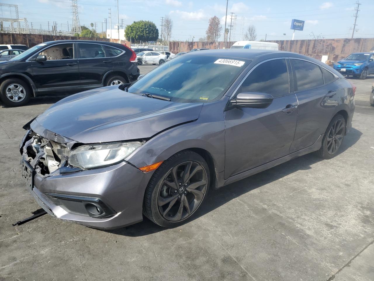 2020 Honda Civic VIN 19XFC2F83LE215376