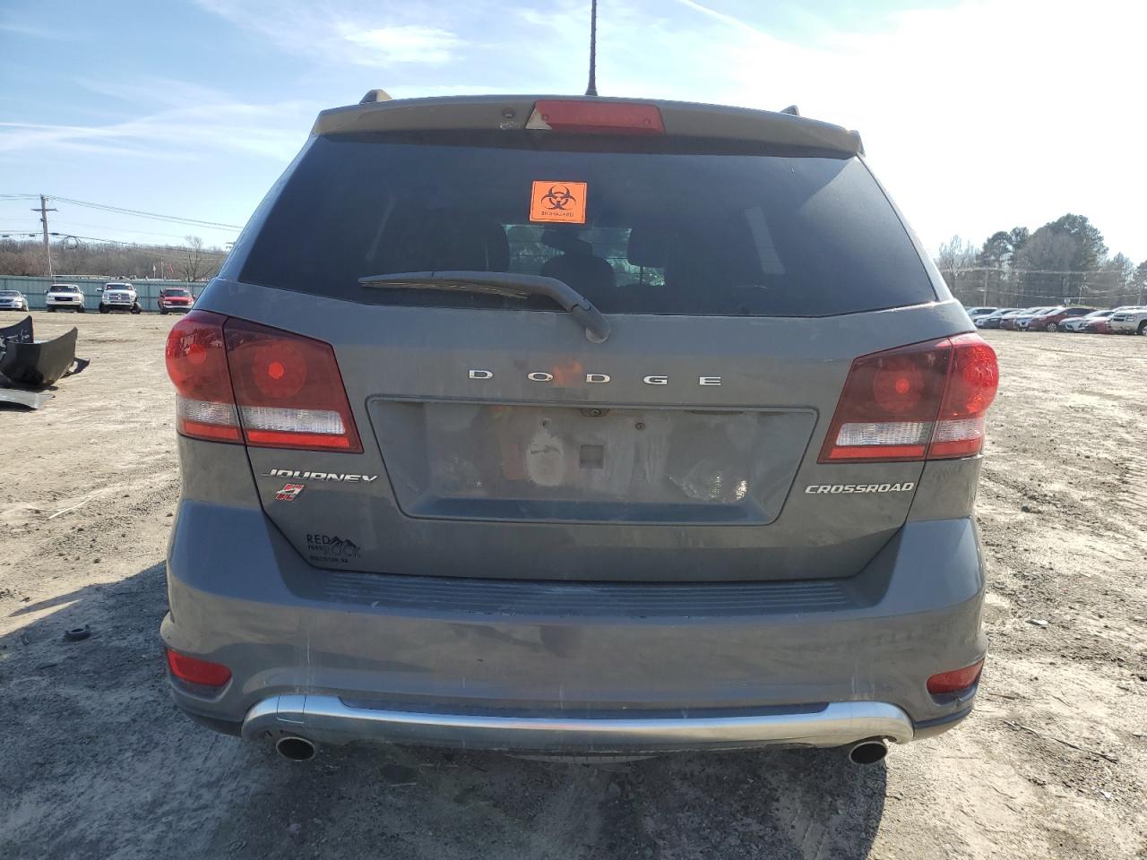 2019 Dodge Journey VIN 3C4PDDGGXKT771438 Copart auction photo, front end / minor dent/scratches damage thumbnail 6