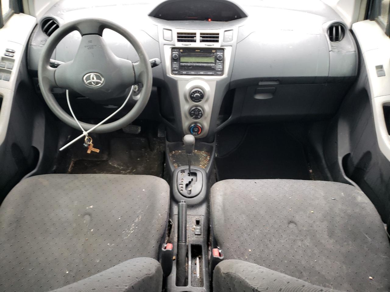 2010 Toyota Yaris VIN JTDKT4K38A5280494 Copart auction photo, front end / side damage thumbnail 8