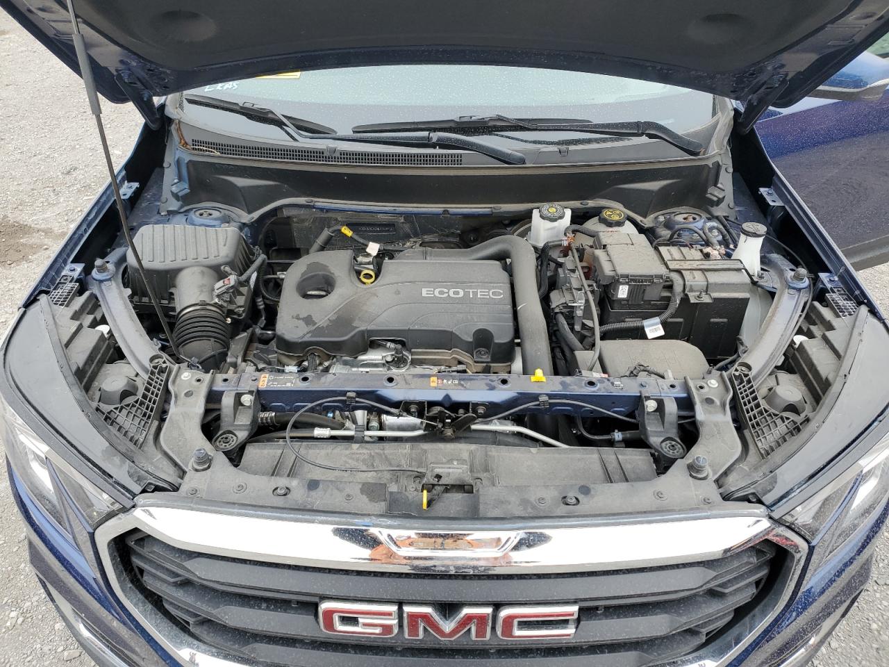 2022 GMC Terrain VIN 3GKALMEV0NL170221 Copart auction photo, side damage thumbnail 12
