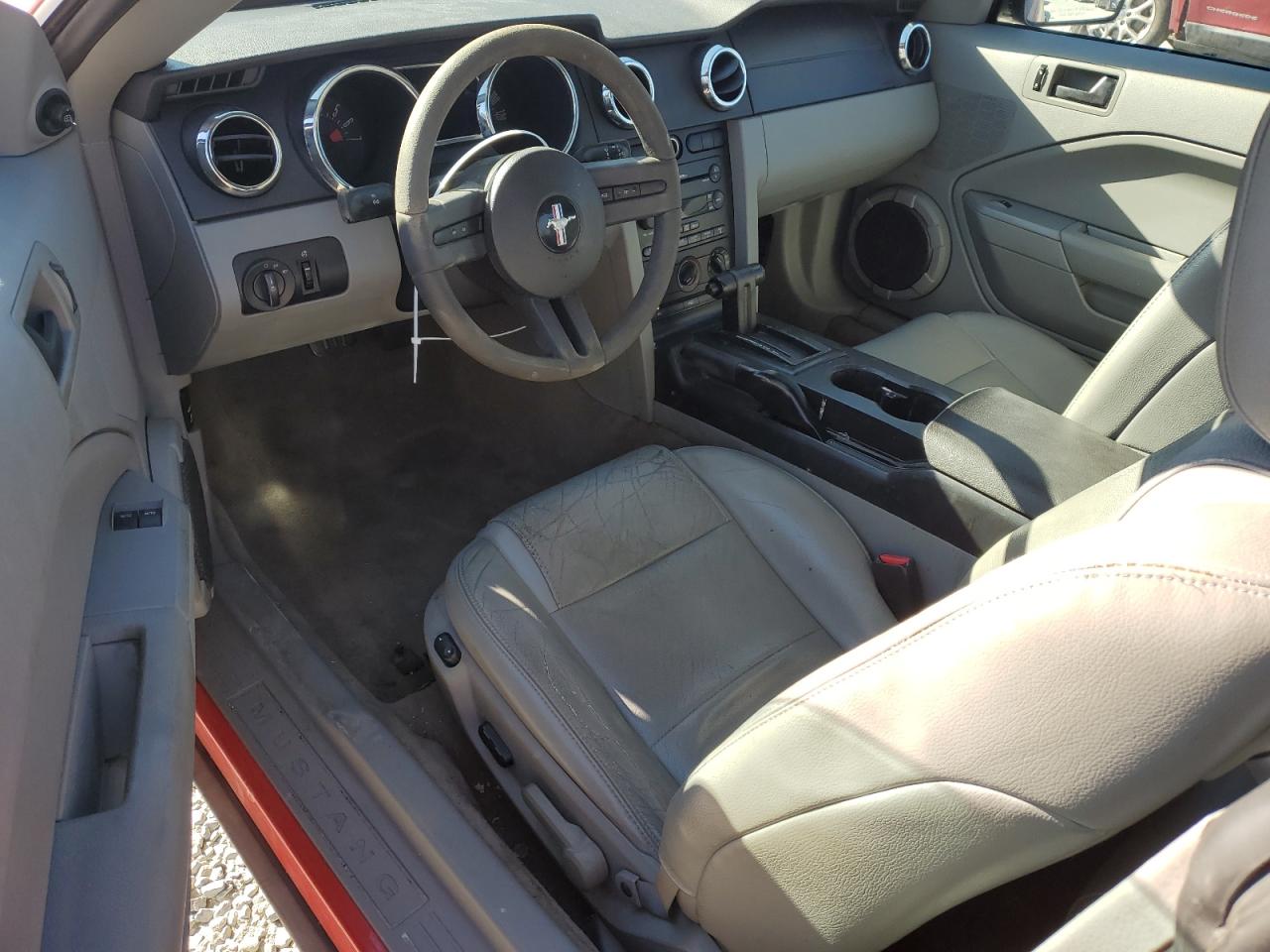 2007 Ford Mustang VIN 1ZVFT80N075302328 Copart auction photo, front end / undercarriage damage thumbnail 8