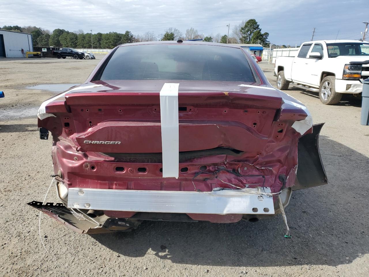 2020 Dodge Charger VIN 2C3CDXBG1LH229344 Copart auction photo, rear end / minor dent/scratches damage thumbnail 6