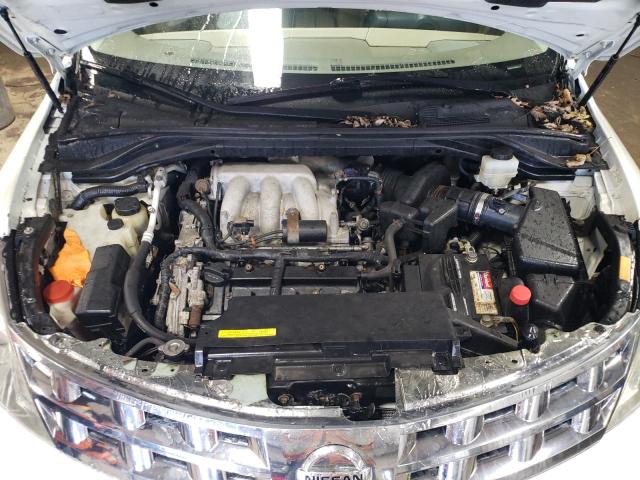 2007 Nissan Murano VIN JN8AZ08W67W656217 Copart auction photo, rear end damage thumbnail 12