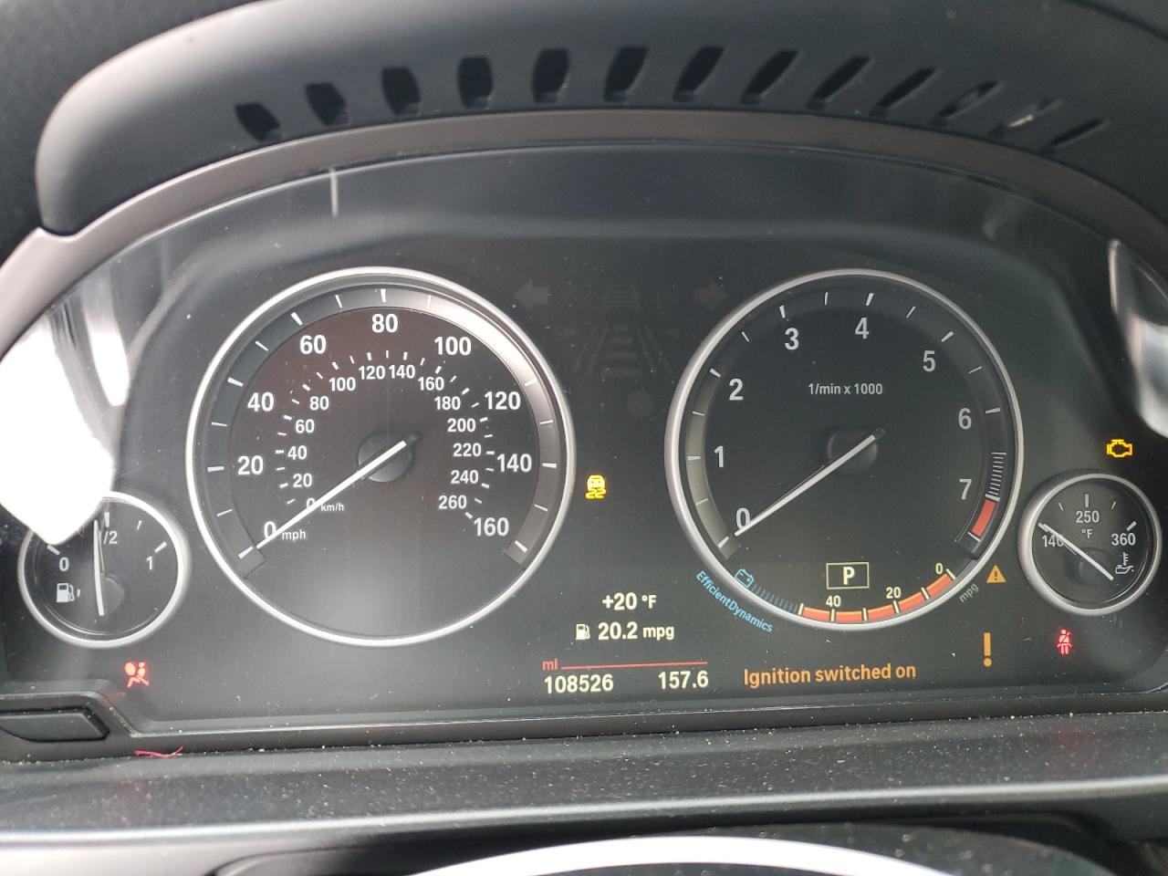 2016 BMW 5er VIN WBA5B3C56GG254870 Copart auction photo, front end / undercarriage damage thumbnail 9
