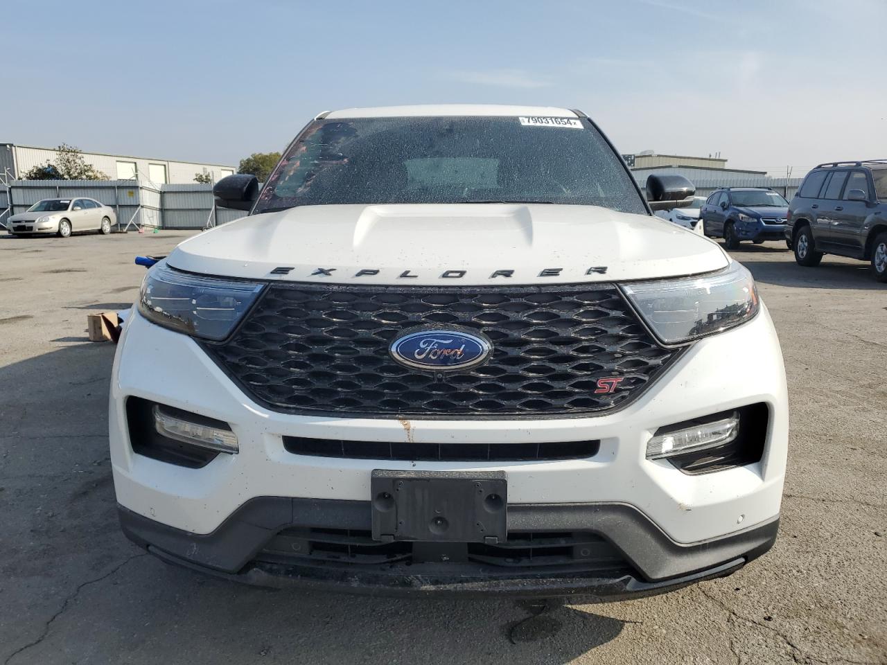 2022 Ford Explorer VIN 1FM5K8GC8NGB48471 Copart auction photo, rear end / stripped damage thumbnail 5