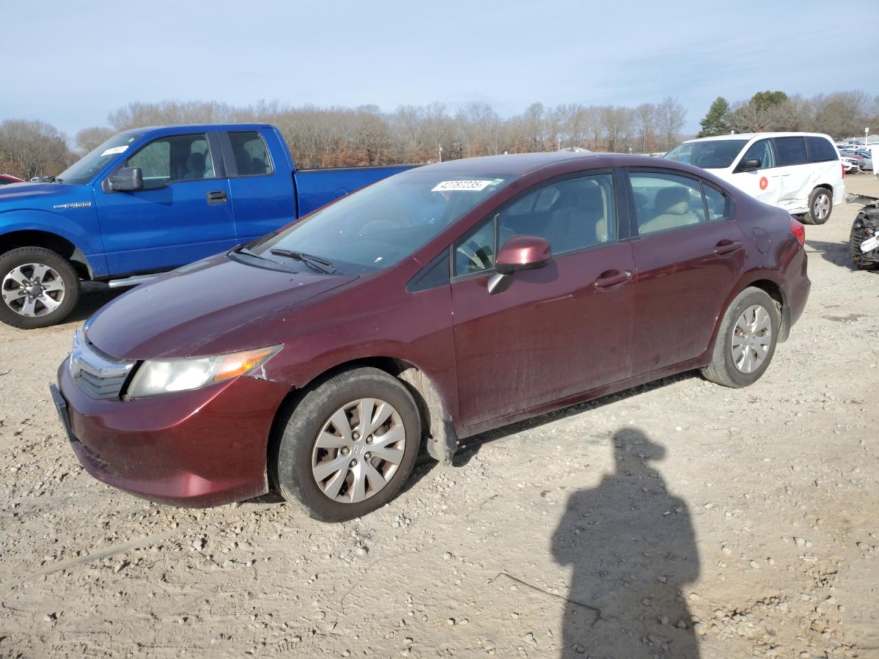2012 Honda Civic VIN 19XFB2F50CE092578