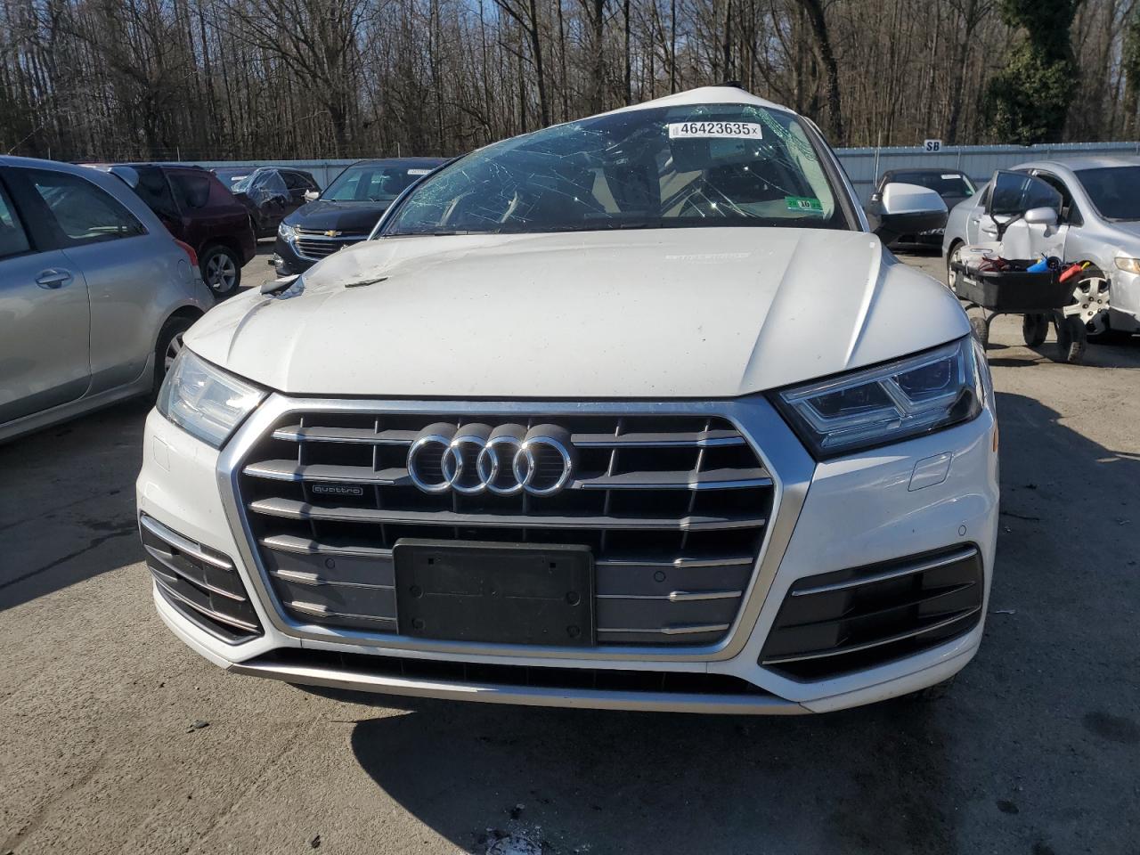 2018 Audi Q5 VIN WA1BNAFY3J2044927 Copart auction photo, water/flood / top/roof damage thumbnail 5