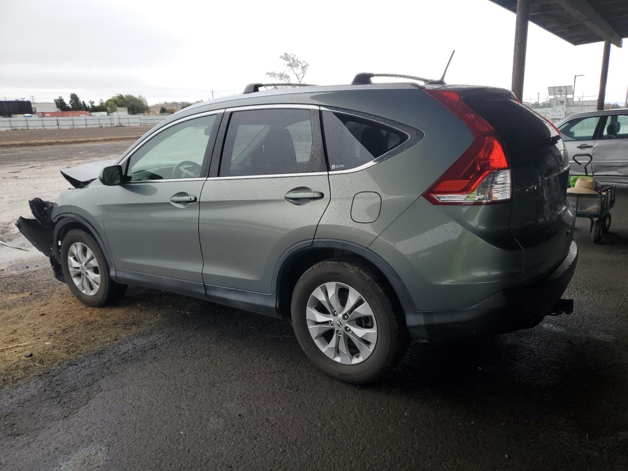 2012 Honda CR-V VIN JHLRM4H72CC002441 Copart auction photo, front end damage thumbnail 2