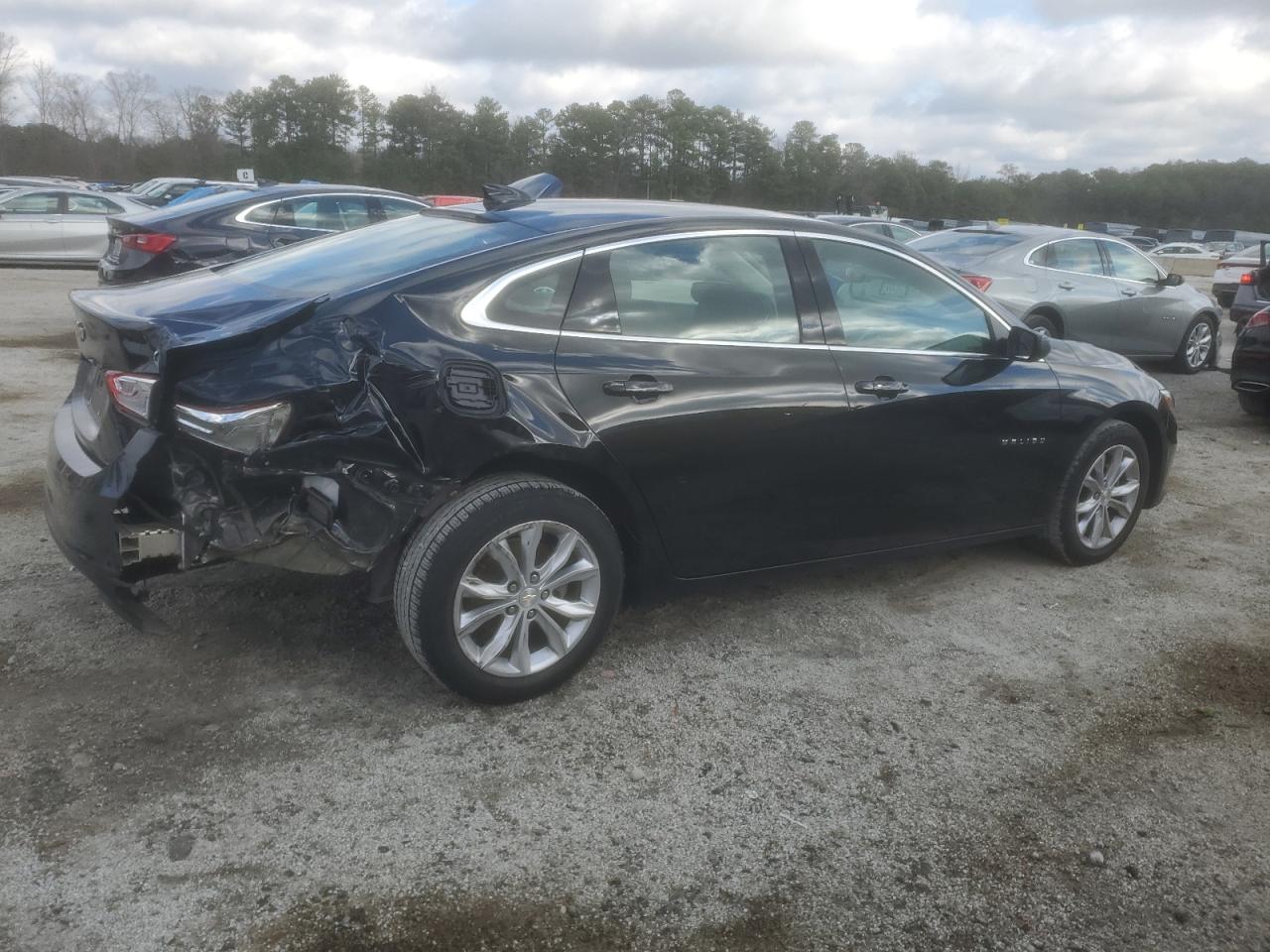 2023 Chevrolet Malibu VIN 1G1ZD5ST4PF131643 Copart auction photo, rear end / frame damage damage thumbnail 3