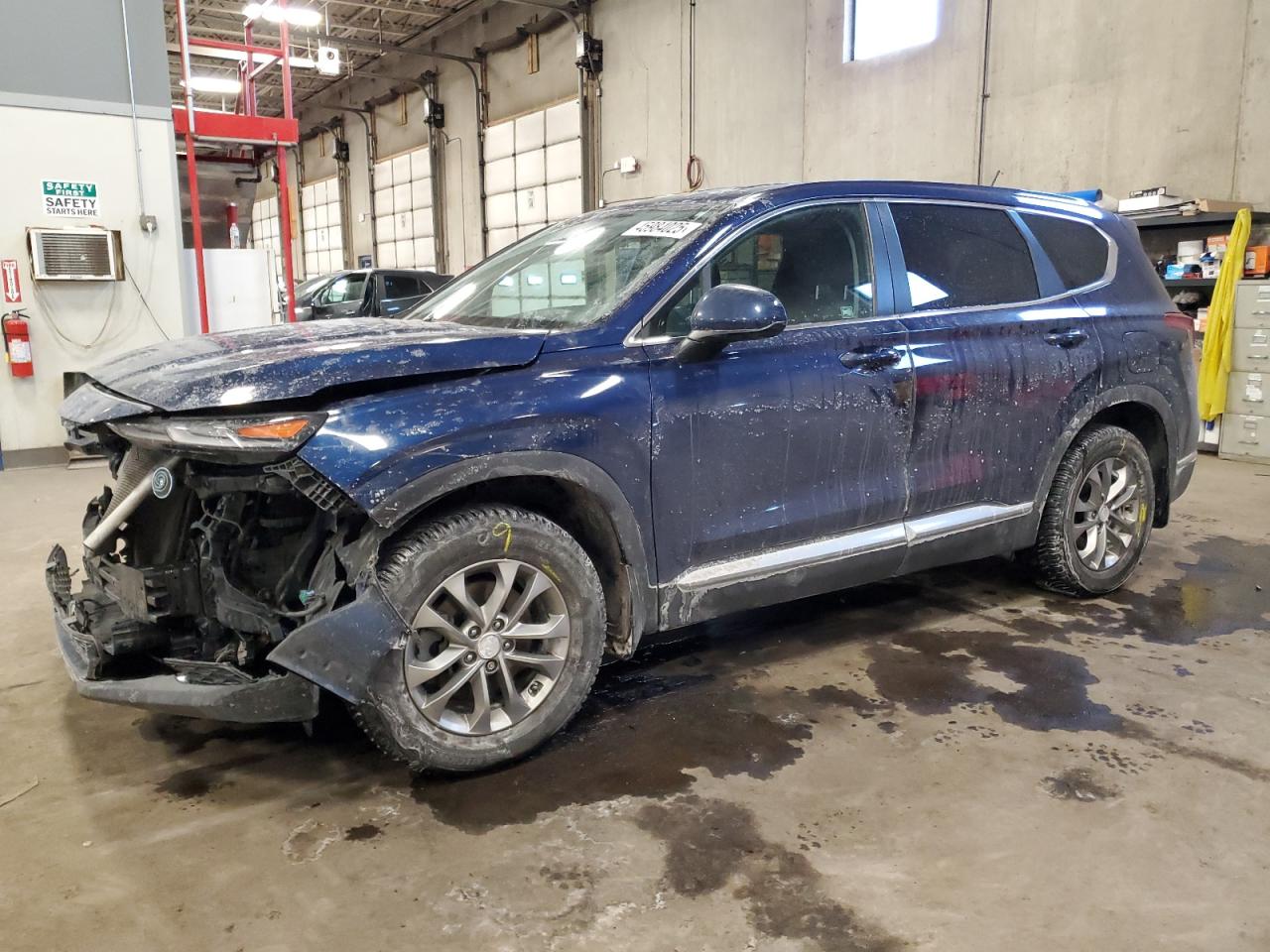 2019 Hyundai Santa Fe VIN 5NMS2CAD9KH128388