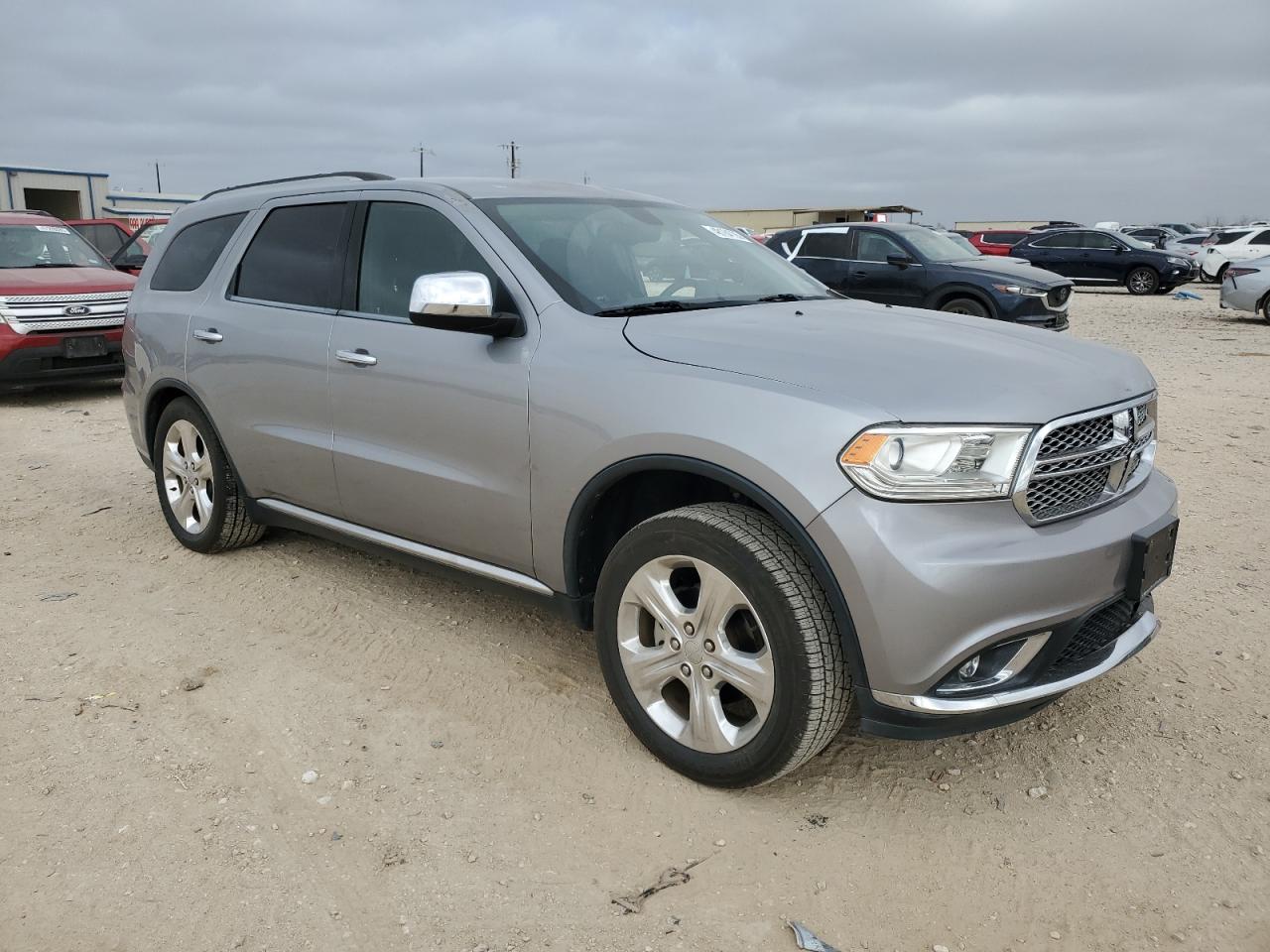 2015 Dodge Durango VIN 1C4RDHAG9FC904426 Copart auction photo, front end / side damage thumbnail 4