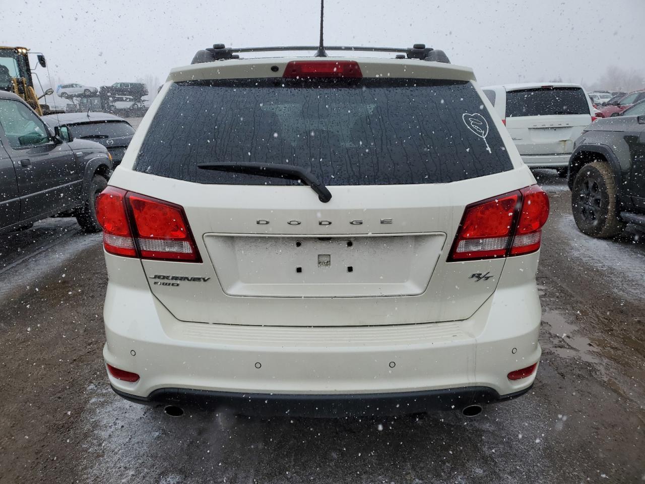 2015 Dodge Journey VIN 3C4PDDFGXFT702398 Copart auction photo, front end / undercarriage damage thumbnail 6