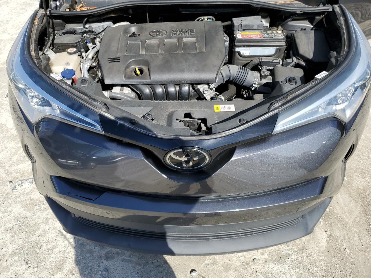 2019 Toyota C-HR VIN NMTKHMBX2KR092732 Copart auction photo, rear end damage thumbnail 11