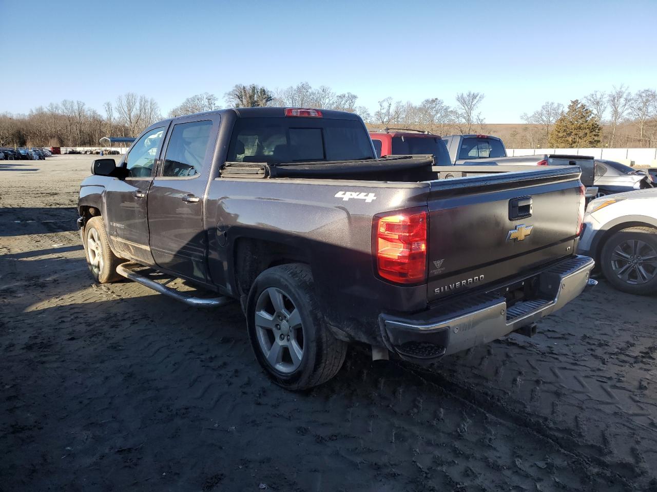 2015 Chevrolet Silverado VIN 3GCUKREC7FG148041 Copart auction photo, front end damage thumbnail 2