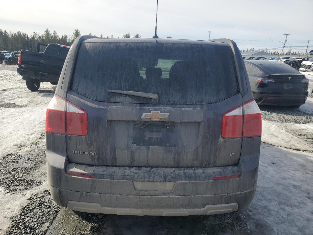 2012 Chevrolet Orlando VIN KL77P2EM9CK535237 Copart auction photo, front end damage thumbnail 6