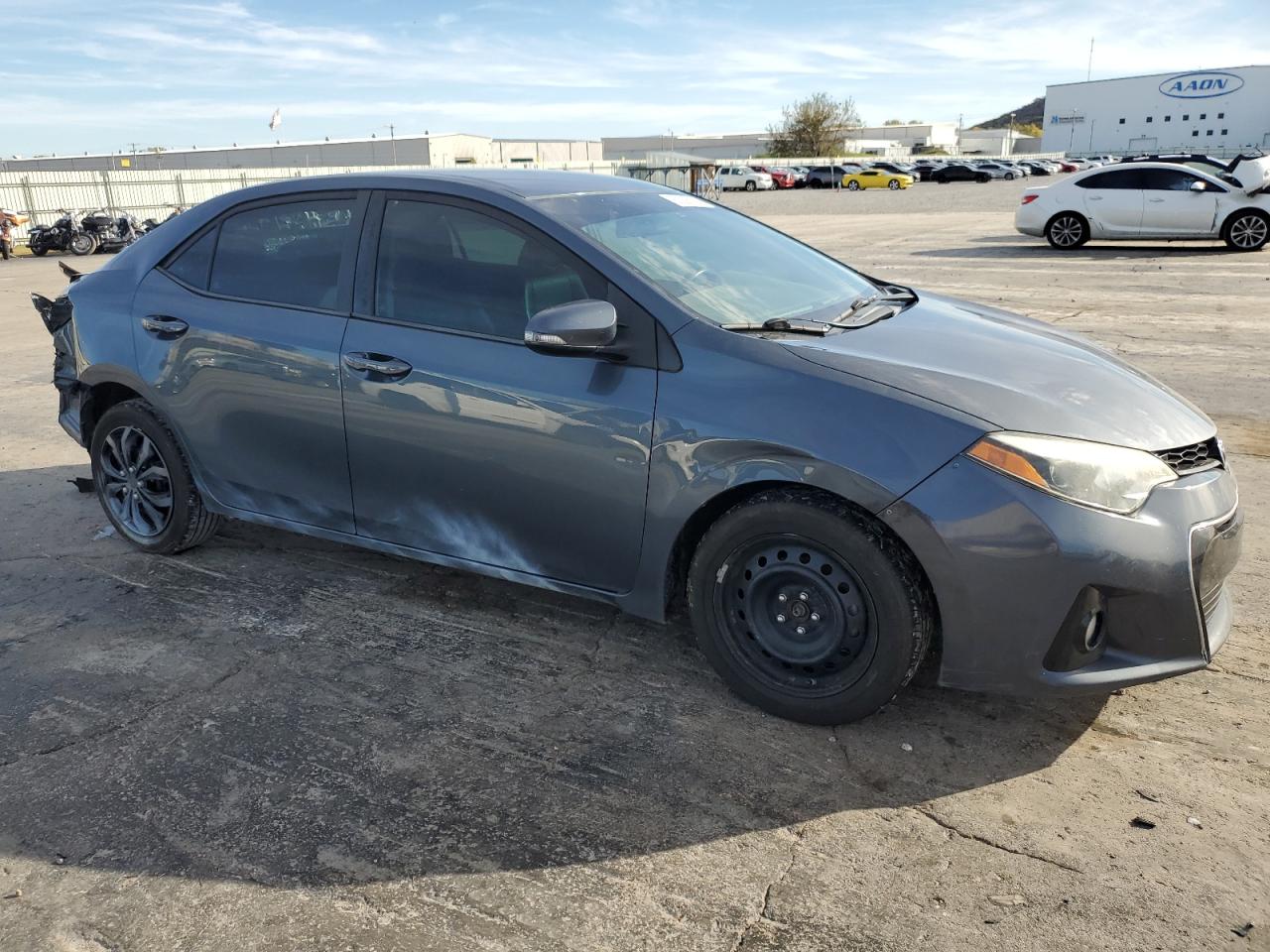 2016 Toyota Corolla VIN 2T1BURHEXGC524631 Copart auction photo, all over / hail damage thumbnail 4