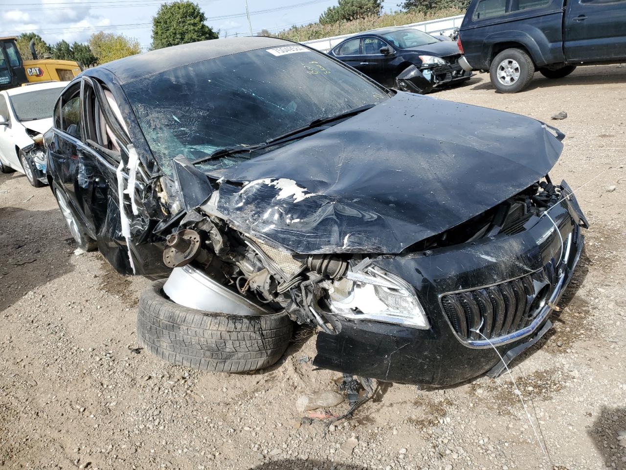 2016 Buick Regal VIN 2G4GK5EX6G9149438 Copart auction photo, all over damage thumbnail 4