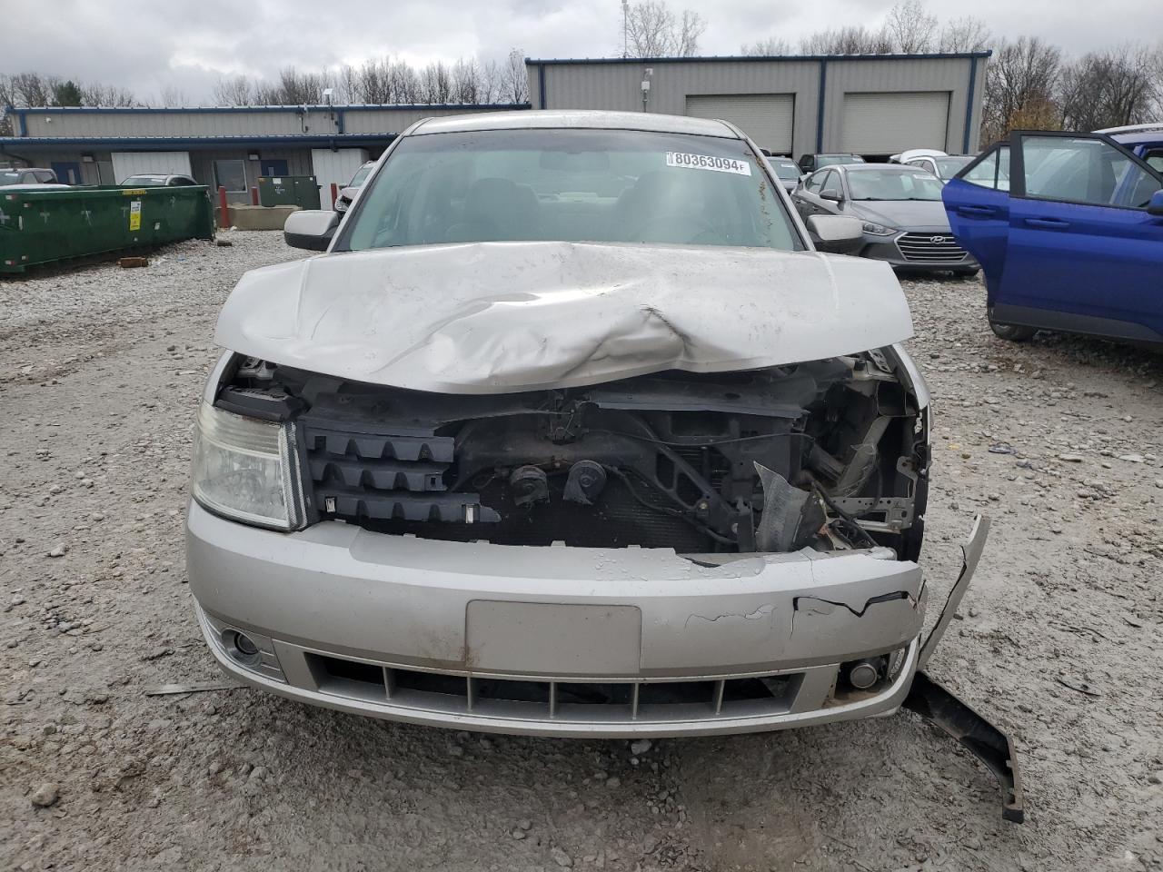 2008 Ford Taurus VIN 1FAHP24W38G175800 Copart auction photo, front end damage thumbnail 5