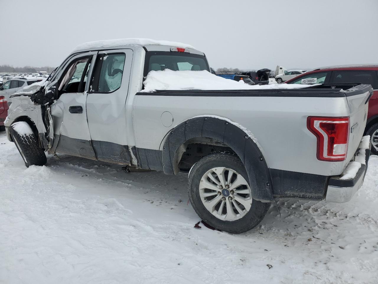 2016 Ford F-150 VIN 1FTEX1EP3GFC15697 Copart auction photo, side / front end damage thumbnail 2