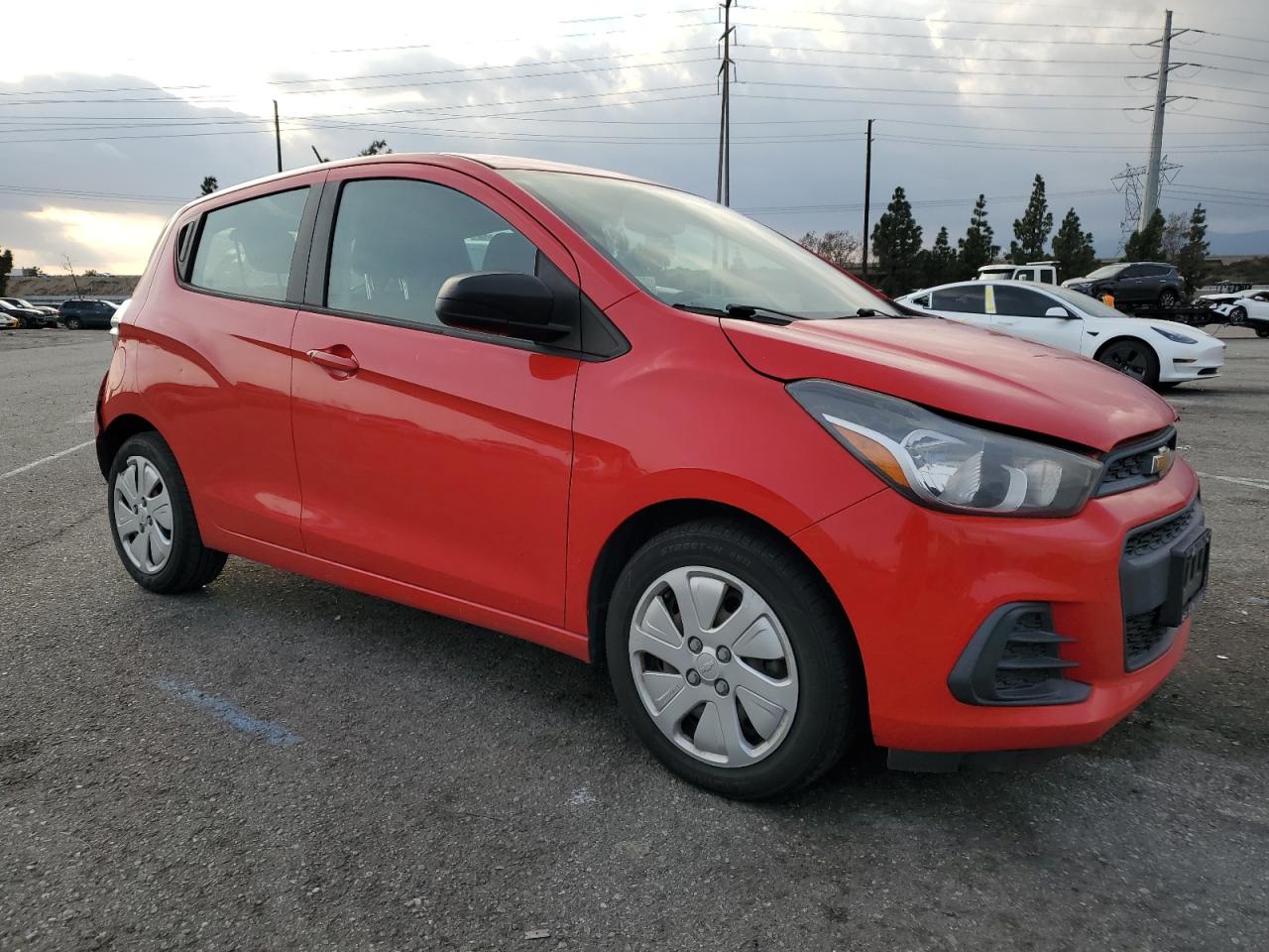 2016 Chevrolet Spark VIN KL8CB6SA6GC559862 Copart auction photo, rear end damage thumbnail 4