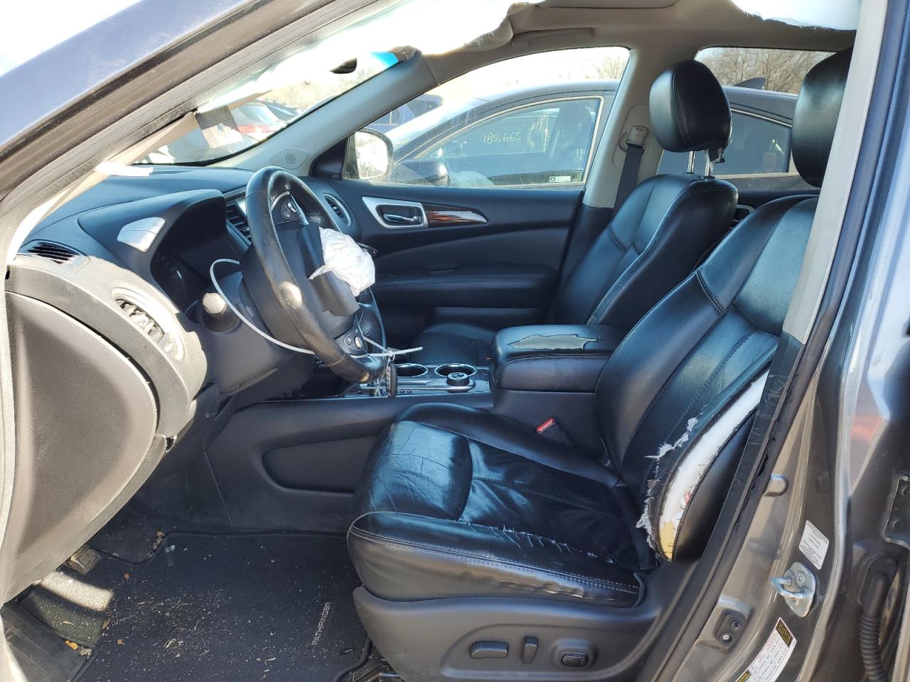 2015 Nissan Pathfinder VIN 5N1AR2MM9FC719253 Copart auction photo, side / rear end damage thumbnail 7
