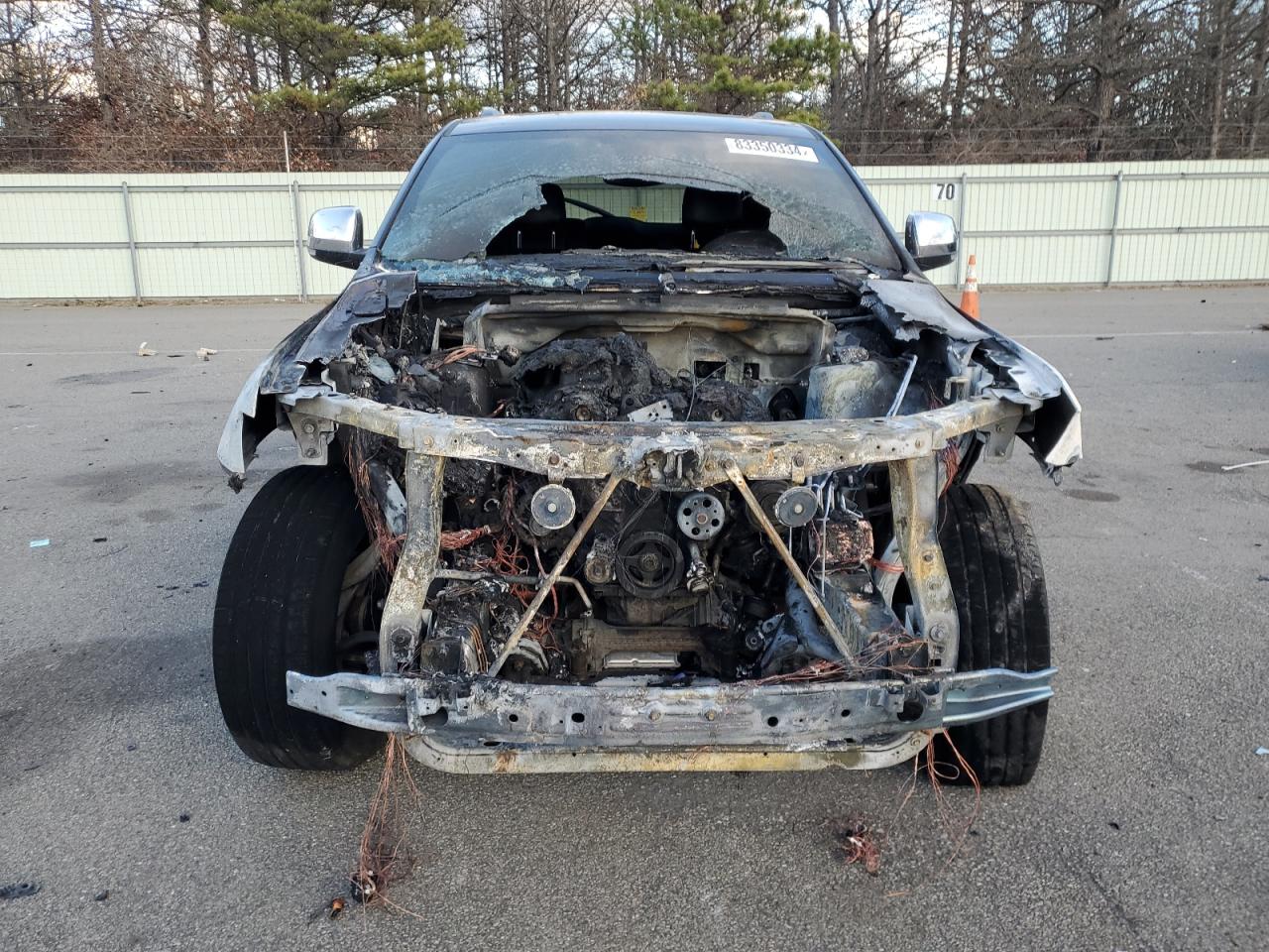 2018 Jeep Grand Cherokee VIN 1C4RJFBG5JC446646 Copart auction photo, burn - engine / burn - interior damage thumbnail 5