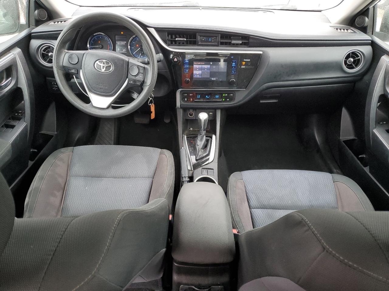2017 Toyota Corolla VIN 5YFBURHE2HP587918 Copart auction photo, front end / side damage thumbnail 8