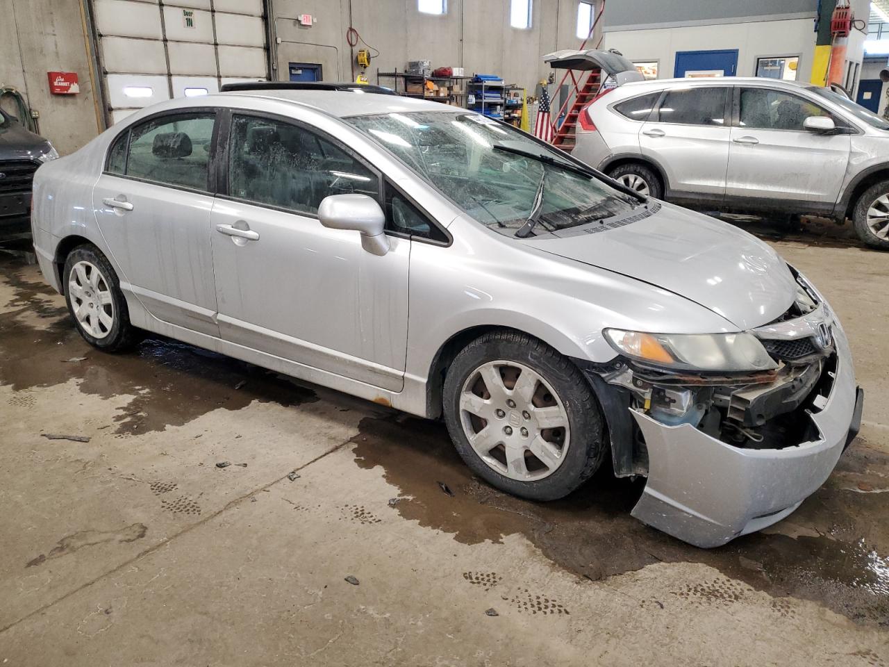 2010 Honda Civic VIN 19XFA1F55AE021919 Copart auction photo, front end damage thumbnail 4